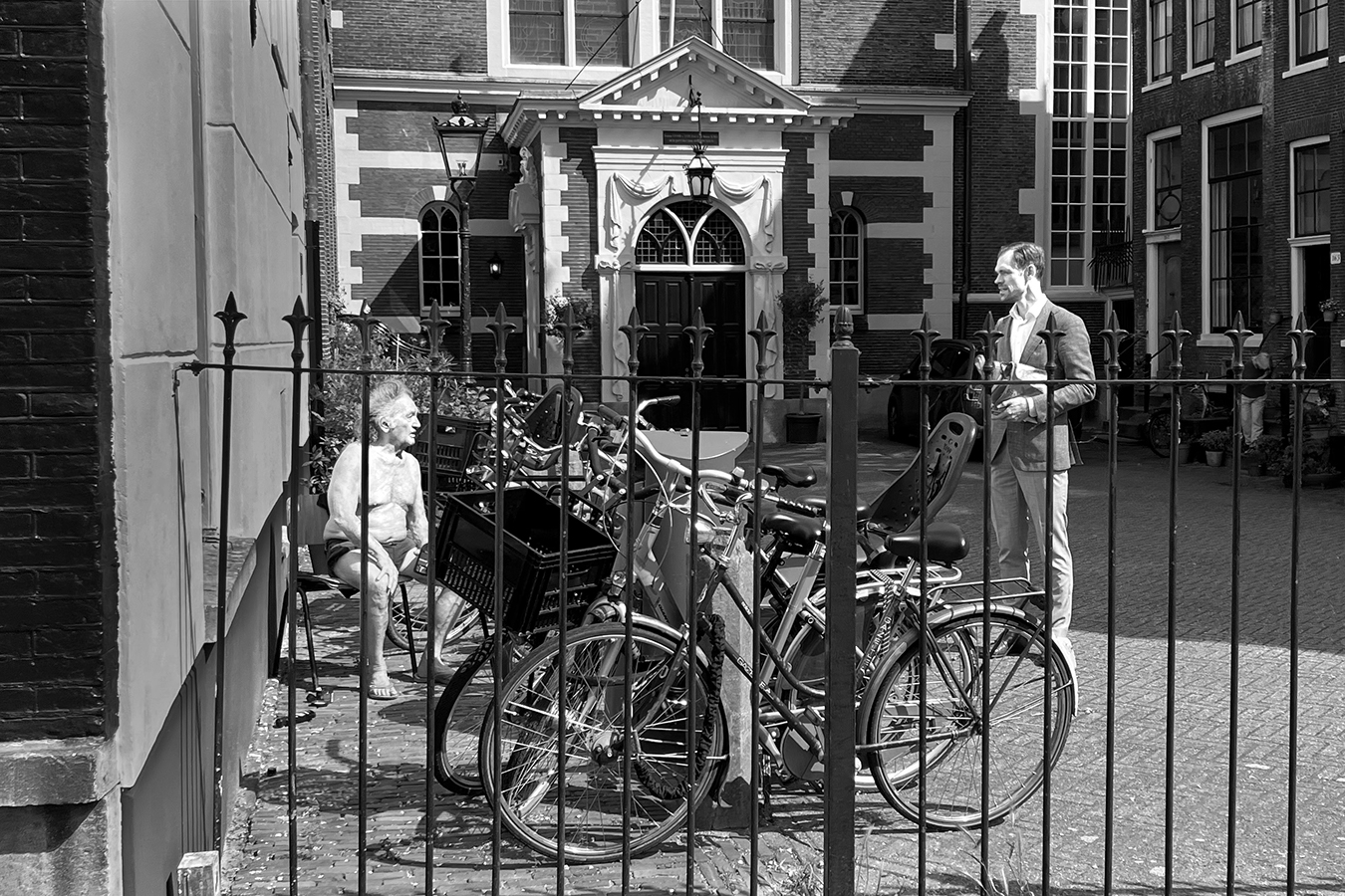 Amsterdam, Walenpleintje street, June 2022: photo by Ksenia Gulyaeva